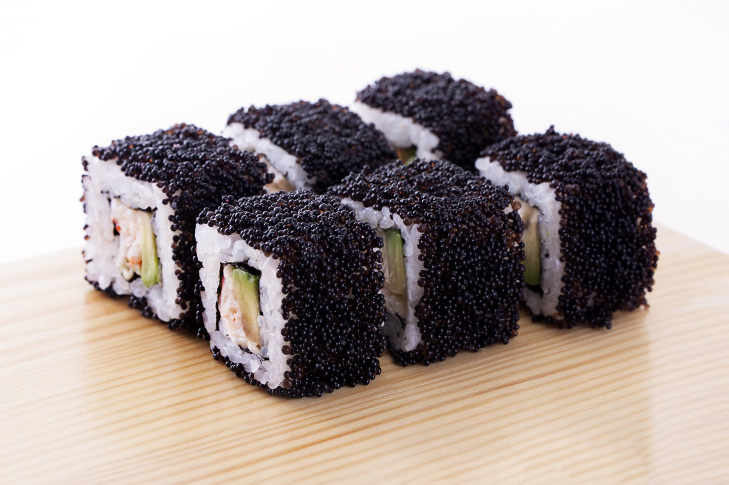 Caviar Star Black Tobiko Flying Fish Roe - 1.1 lbs (500g) - Frozen Seafood