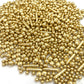 Weraru Edible Gold Sprinkles Pearl Mix Candy Mixing Size Baking Edible Cake Decorations Cupcake Toppers Cookie Decorating Celebr