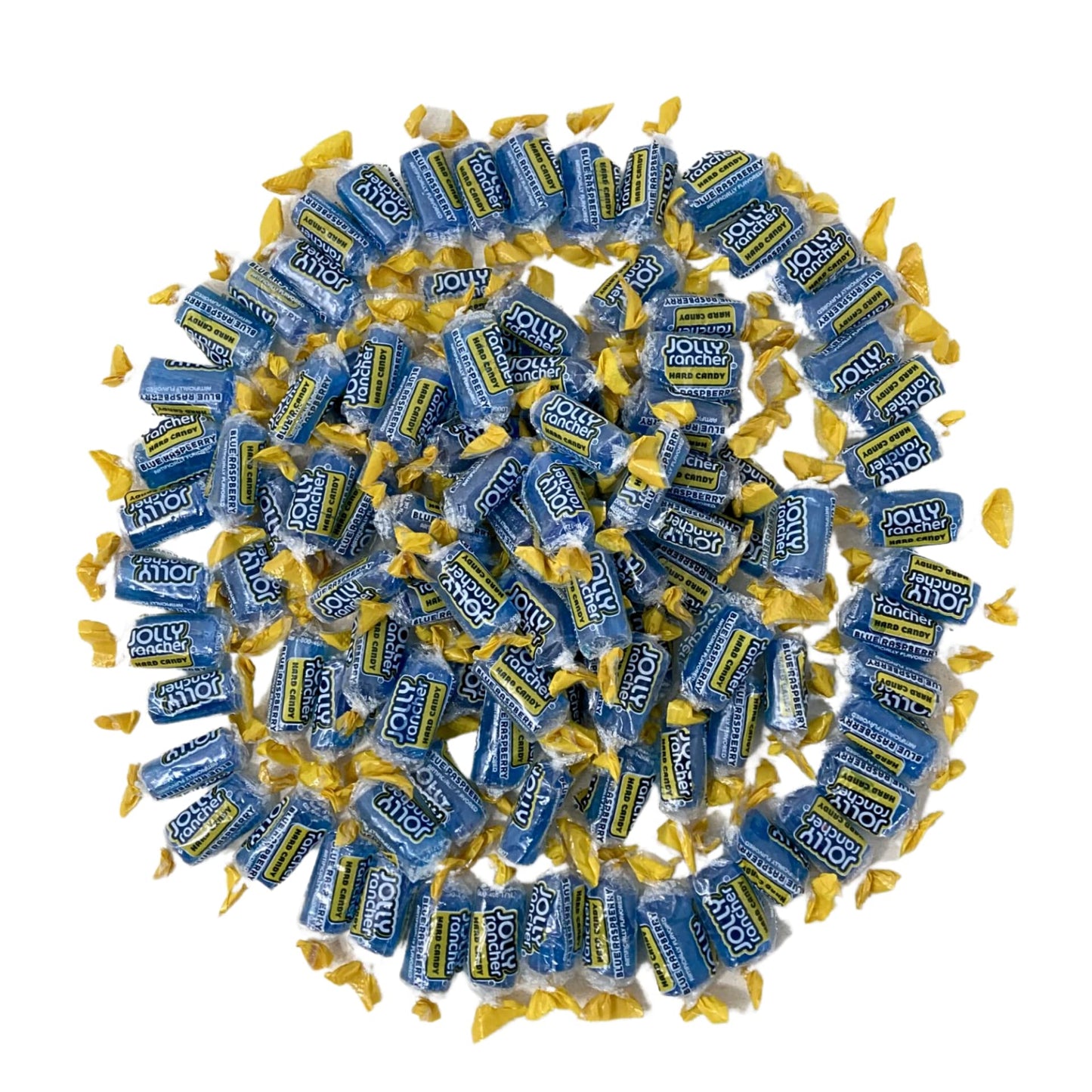 Jolly Ranchers Hard Candy 1.5Lbs- All Blue Raspberry Individually Wrapped Delicious Fresh Candy 1.5, 24Oz (Packaging Might Vary)