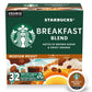 Starbucks K-Cup Coffee Pods, Medium Roast Breakfast Blend, 32 Count, 100% Arabica, Model 011081238