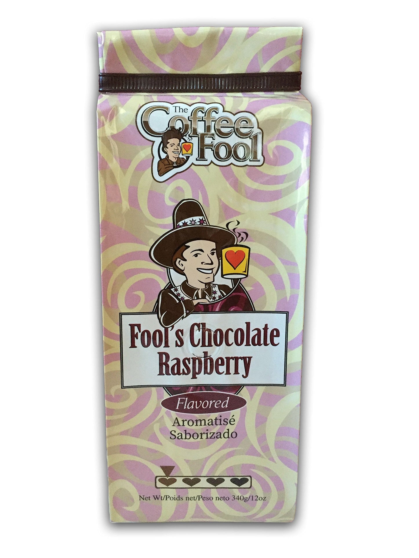 Coffee Fool'S Decaf Chocolate Raspberry (Coarse Grind)