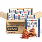 brittle-bittle Peanut Brittle Candy, Handmade Old Fashioned Peanut Brittle Made with Honey, All Natural, Gluten Free, Perfect Sn