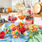 Sarah s Candy Factory Sanded Lemon Drops Old Fashioned Hard Candy (Gluten Free) in Jar, 6 Lbs