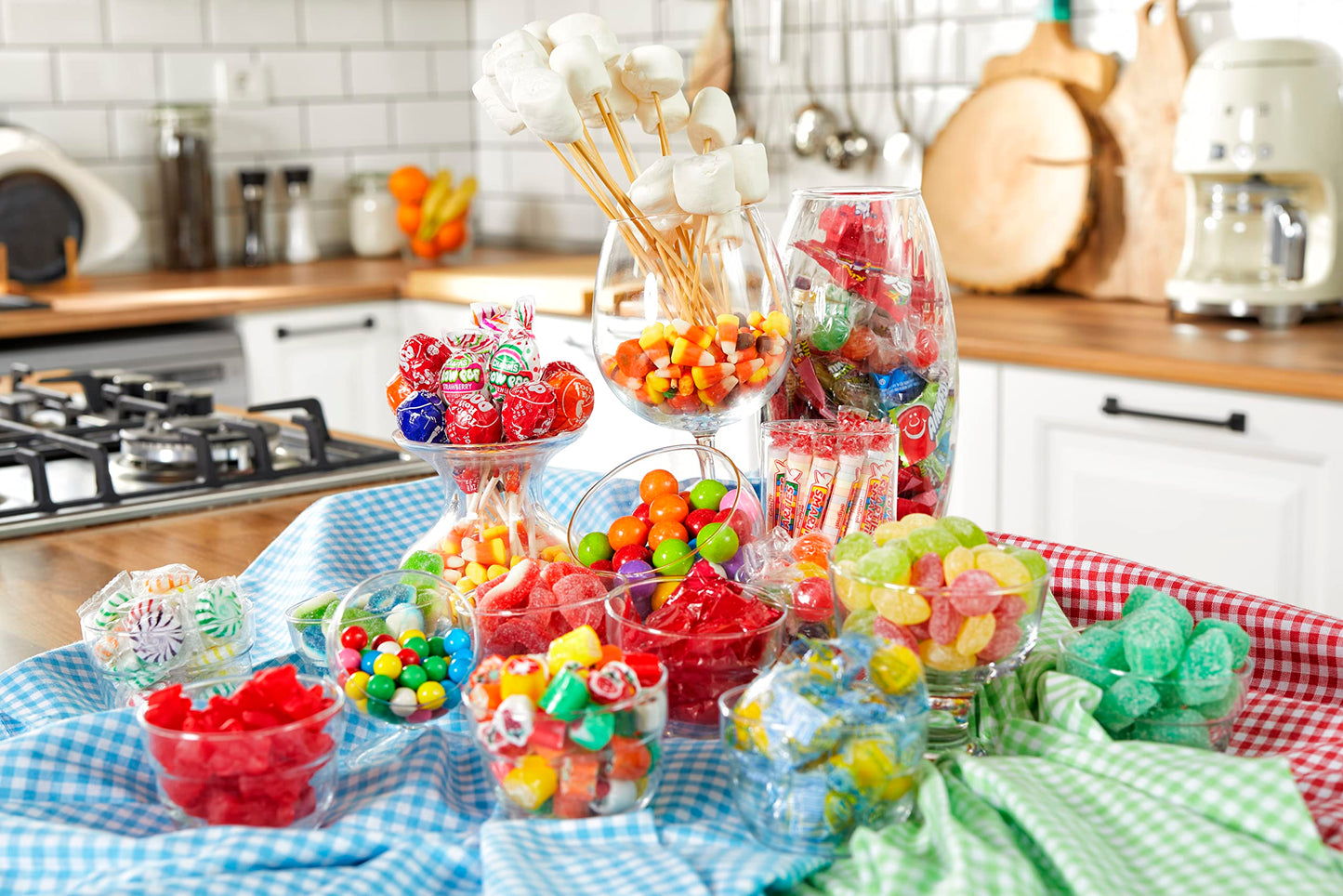 Sarah s Candy Factory Sanded Lemon Drops Old Fashioned Hard Candy (Gluten Free) in Jar, 6 Lbs
