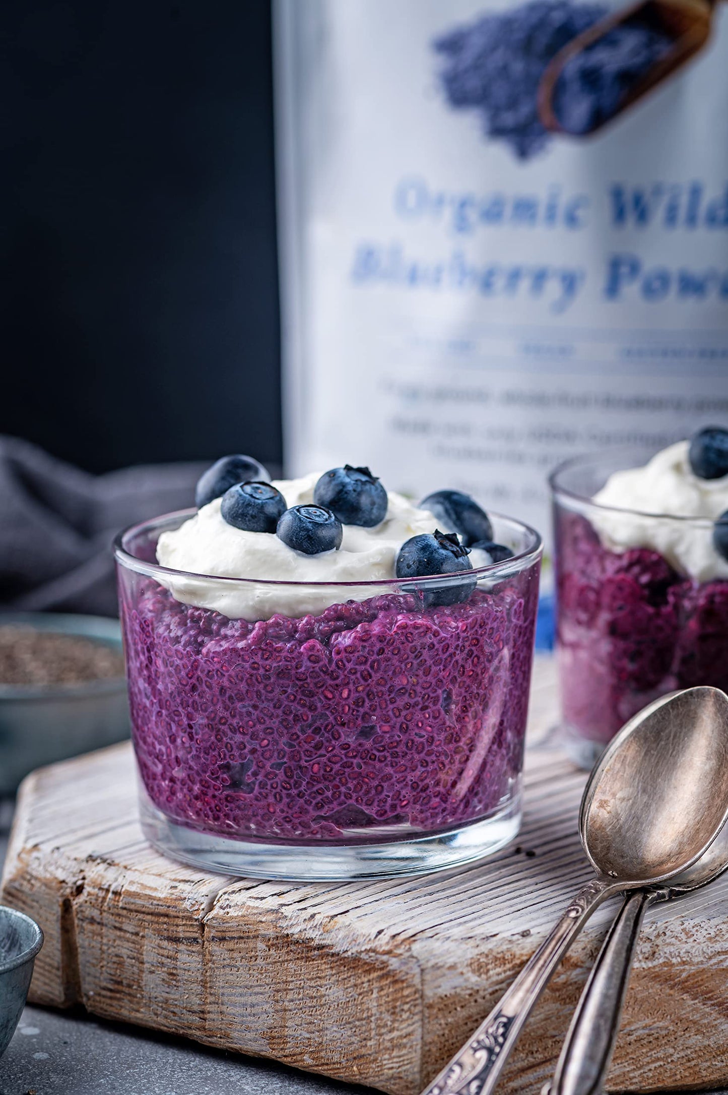 Ancient Choice - Wild Blueberry Powder (4 ounces) | USDA Organic | Freeze Dried | Non-GMO | Sourced From Pristine Countryside |