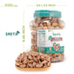 Hansia Wood Fire Roasted Cashew Snack, Oil-free, Whole Roasted, 1 Pound Pack