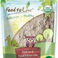 Food to Live Organic Whole Grain Buckwheat Flour, 2 Pounds - Non-GMO, Kosher, Unbleached, Unbromated, Unenriched, Stone Ground, 