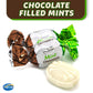 Mint Chocolate Candy Filled - Bulk Individually Wrapped - 5 Pounds Approx 420 Pieces
