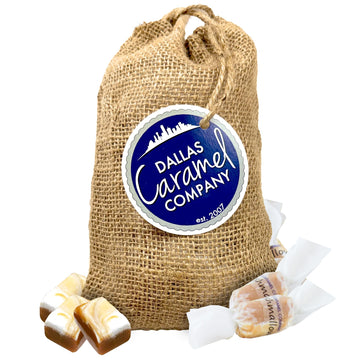 Dallas Caramel Company - Marshmallow Caramel Candy - Gourmet Buttery Caramels with Soft Marshmallow Cream - Handcrafted - Indivi