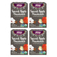 YOGI TEA Organic Spiced Apple Chamomile Tea - Caffeine-Free Relaxation Blend - 16 Tea Bags - 4 Packs