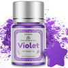 Shanlinly Violet Edible Luster Dust - 5 Grams Food Grade Cake Dust Shimmer Powdered, Edible Metallic Powder Food Coloring for Ca