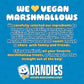 Dandies Pumpkin Vegan Marshmallows, No Artificial Flavorings, Food Dyes, Corn Syrup, Or Gelatin, Perfect For Hot Chocolate, Desserts, Or Snacking