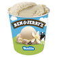 Ben & Jerrys Vanilla Ice Cream Pint Non-GMO 16 oz