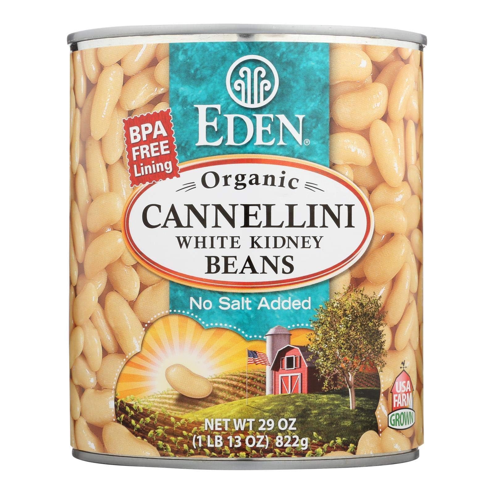 Eden Black Beans - 29 oz - 12 Pack - Black - Model EDF-027C