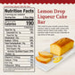 Beatrice Bakery Co. Lemon Drop Liqueur Cake Bar - Freshly Made, 14 oz Box