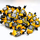 DM Sweets Mildly Salty Licorice Toffee - 100 Pieces of Fresh Soft Chewy Delicious Individually Wrapped Creamy Toffee, Black
