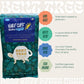 Bent Tree Coffee Roasters Organic Whole Bean Coffee, Dark Roast, Low Acid, 12oz, Half Caff After Dark