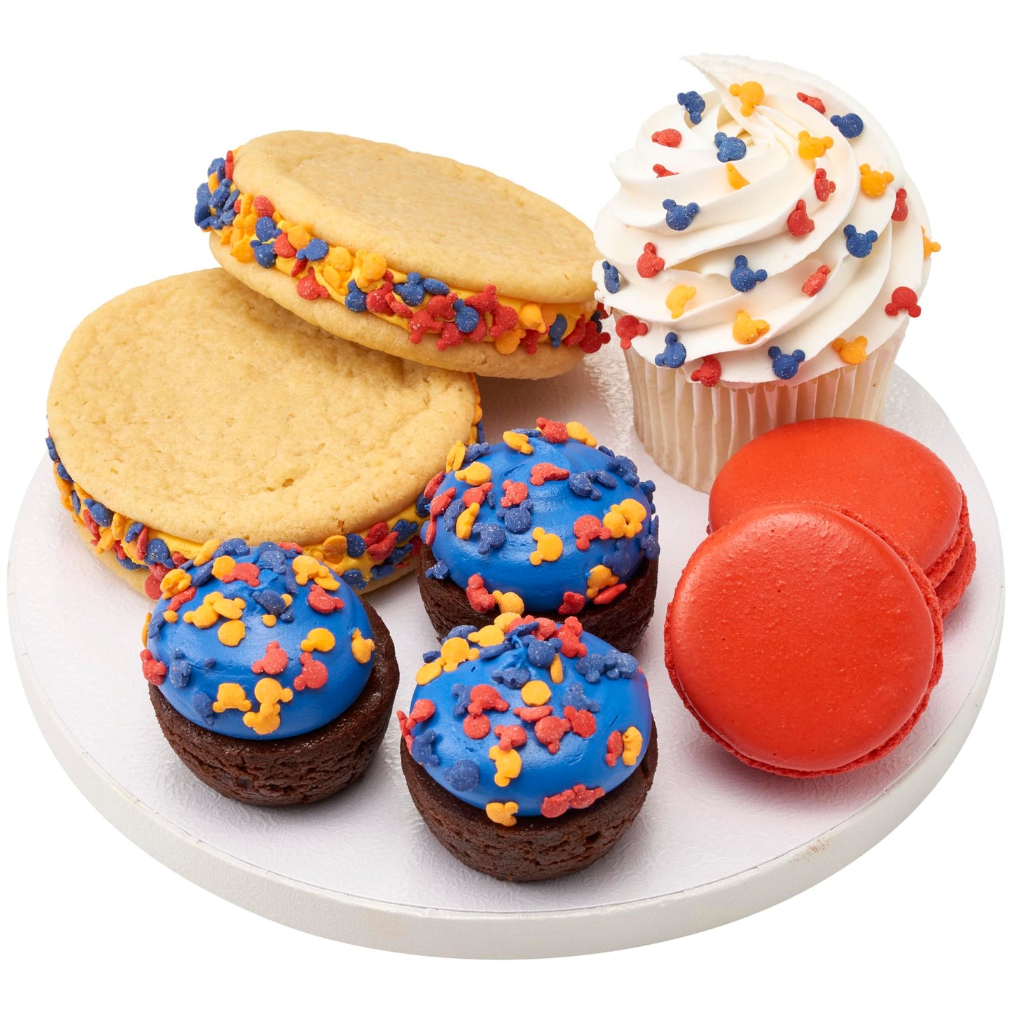 DecoPac Mickey Mouse Quins, Primary Colors, 3 Pounds, Red, Blue, Yellow