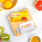 Frooties   Berry compact pieces - 100% Natural, Sugar Free, 20 Count Pack of 2, Energy Yellow