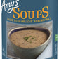 Amys Soup Mushroom Bisque with Porcini, Gluten Free, 14 oz, Pack of 1
