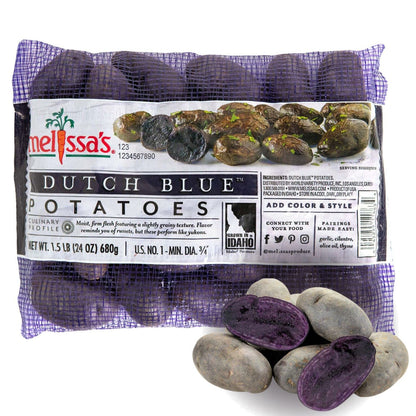 Melissa s Dutch Blue Potatoes, 3lbs (2x 1.5lb bags)