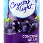 Crystal Light Concord Grape, 12-Quart 2.01-Ounce Canister (Pack Of 4)