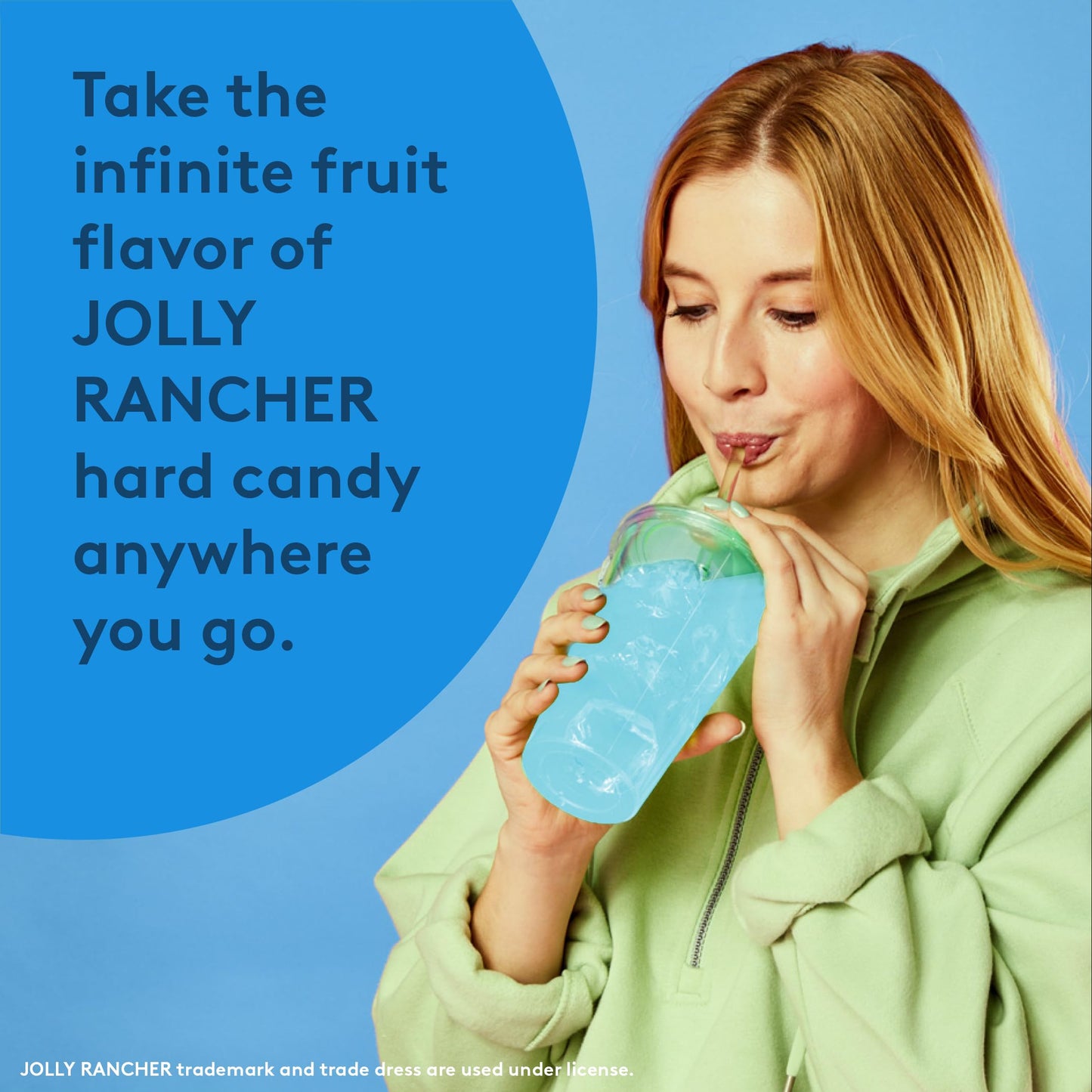 SINGLES TO GO! Jolly Rancher Drink Mix, Blue Raspberry Lemonade, 12 Boxes, 72 Total Servings, 0.5 Ounce Pack of 12