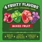 Black Forest Juicy Burst Fruit Snacks, Mixed Fruit, 2.25 Ounce Pouches (Pack Of 48)