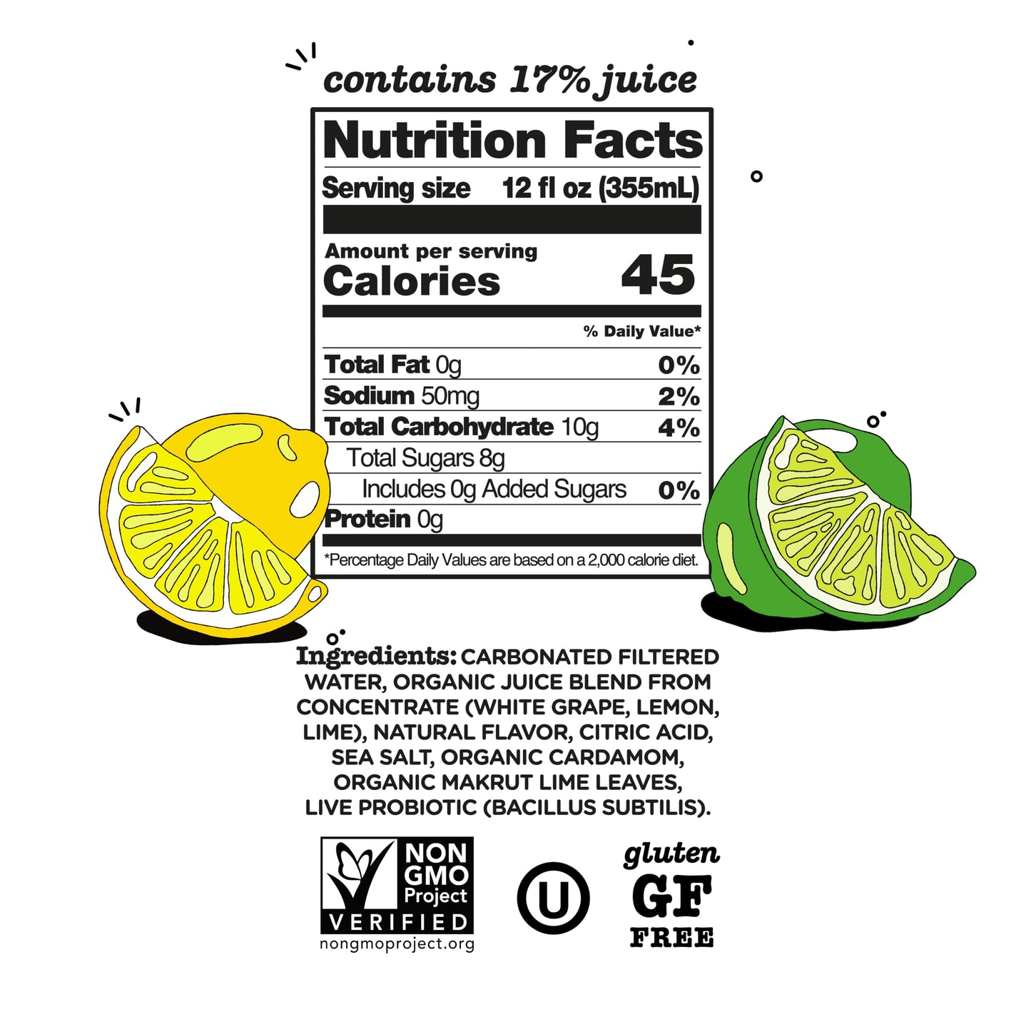 Culture Pop Soda - Lemon Lime Probiotic Low Sugar Sparkling Juice, Non-GMO, Gluten-Free, 12 Fl Oz (Pack of 12)