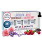 SAENA BAKING CO Pure Chocolate & Raspberry Extract Set - 4 Pack, 8oz Total, Vegan, Keto Friendly, Latex-Free Dropper