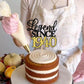 Rssta i Cake Topper, 85th Birthday, Glitter, Black Gold