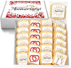Happy Anniversary Cookies Party Favors | 24 PACK | Dessert Reception Decorated Treats Individually Wrapped Sugar Cookie Gift Bas
