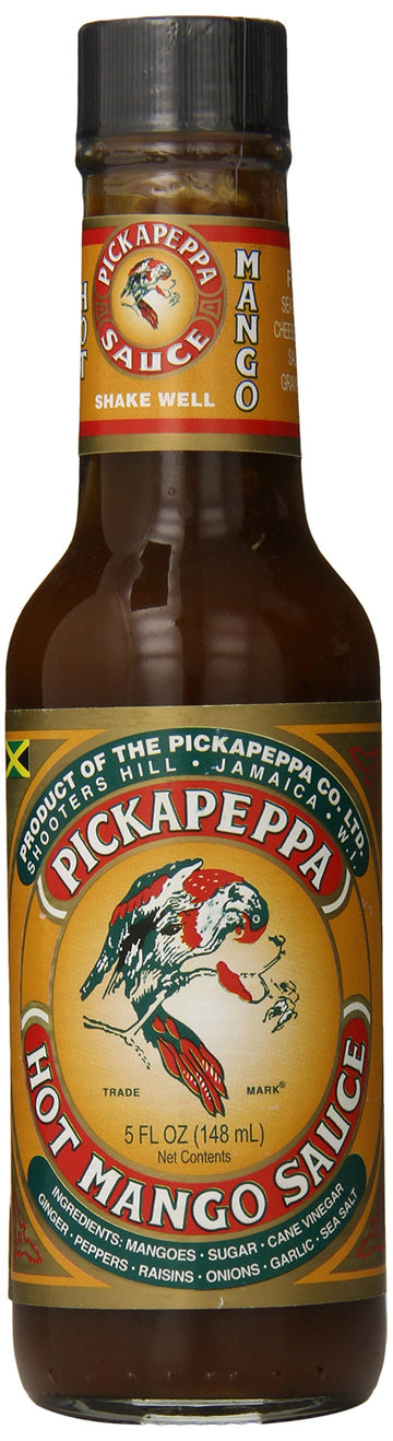 Pickapeppa Mango Sauce, Hot, 5 Ounce
