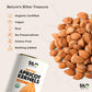 SILO Nuts Organic Bitter Apricot Kernels - 16 oz USDA Certified Organic Bitter Apricot Seeds - Natural & Non-GMO  enhanced Quality Kernals  No Sulfur or Additives