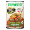 Health Valley Organic Soup - Vegetable No Salt Added - Case of 12 - 15 oz