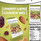 Orchard Valley Harvest Cranberry Almond Cashew Trail Mix, 1 Oz (Pack Of 30), Cranberries, Almonds, And Cashews, Non-Gmo, No Arti