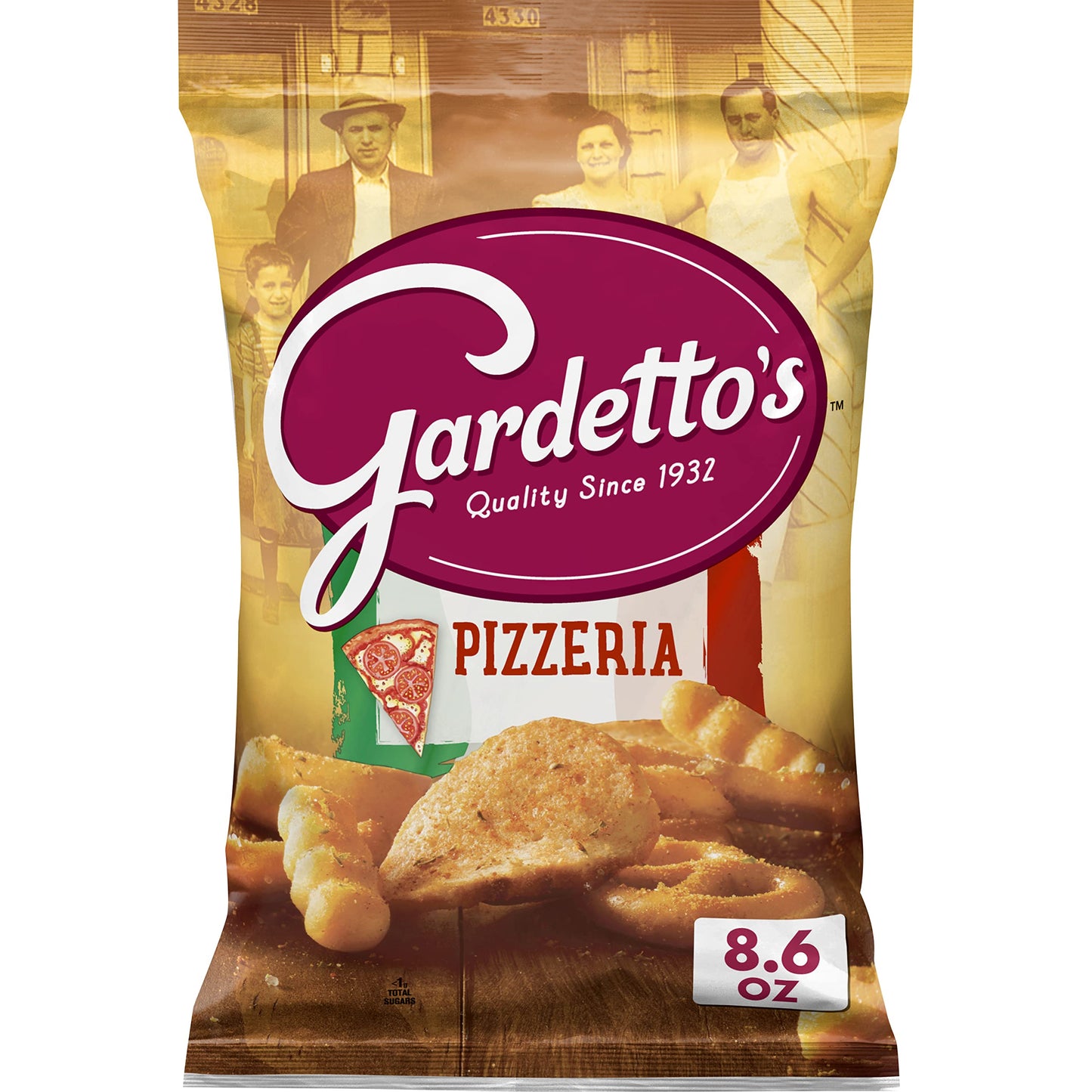 Gardetto'S Snack Party Mix, Pizzeria, Savory Pub Mix Snack Bag, 8.6 Oz