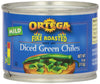 Ortega Peppers, Diced Green Chiles, Mild, 4 Ounce (Pack of 24)
