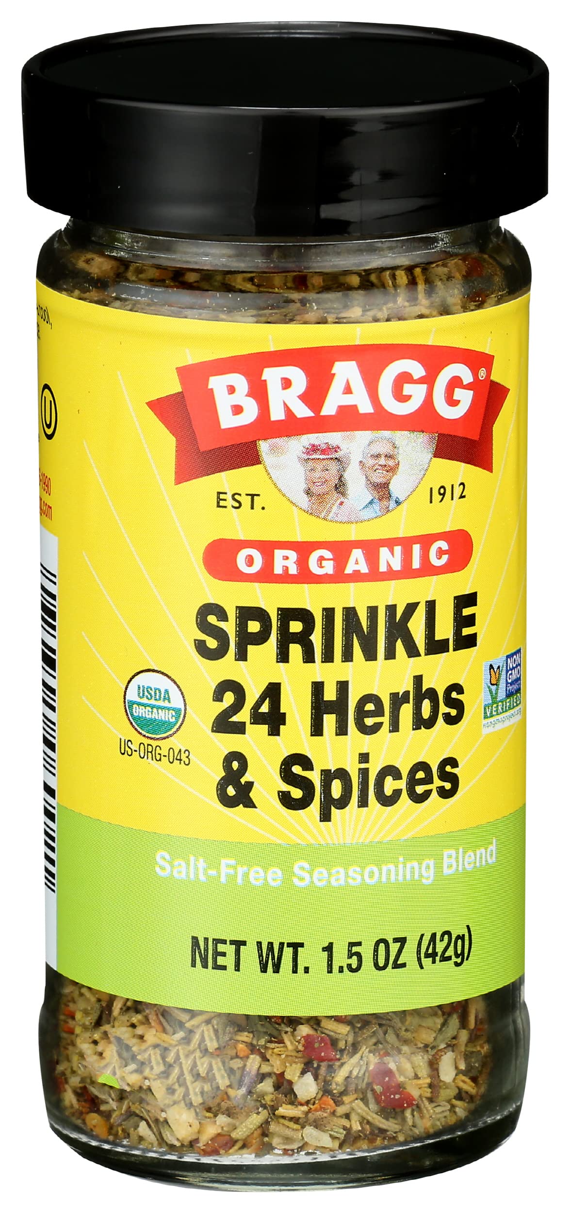 Bragg, Sprinkles & Herbs Spices, 1.5 Oz