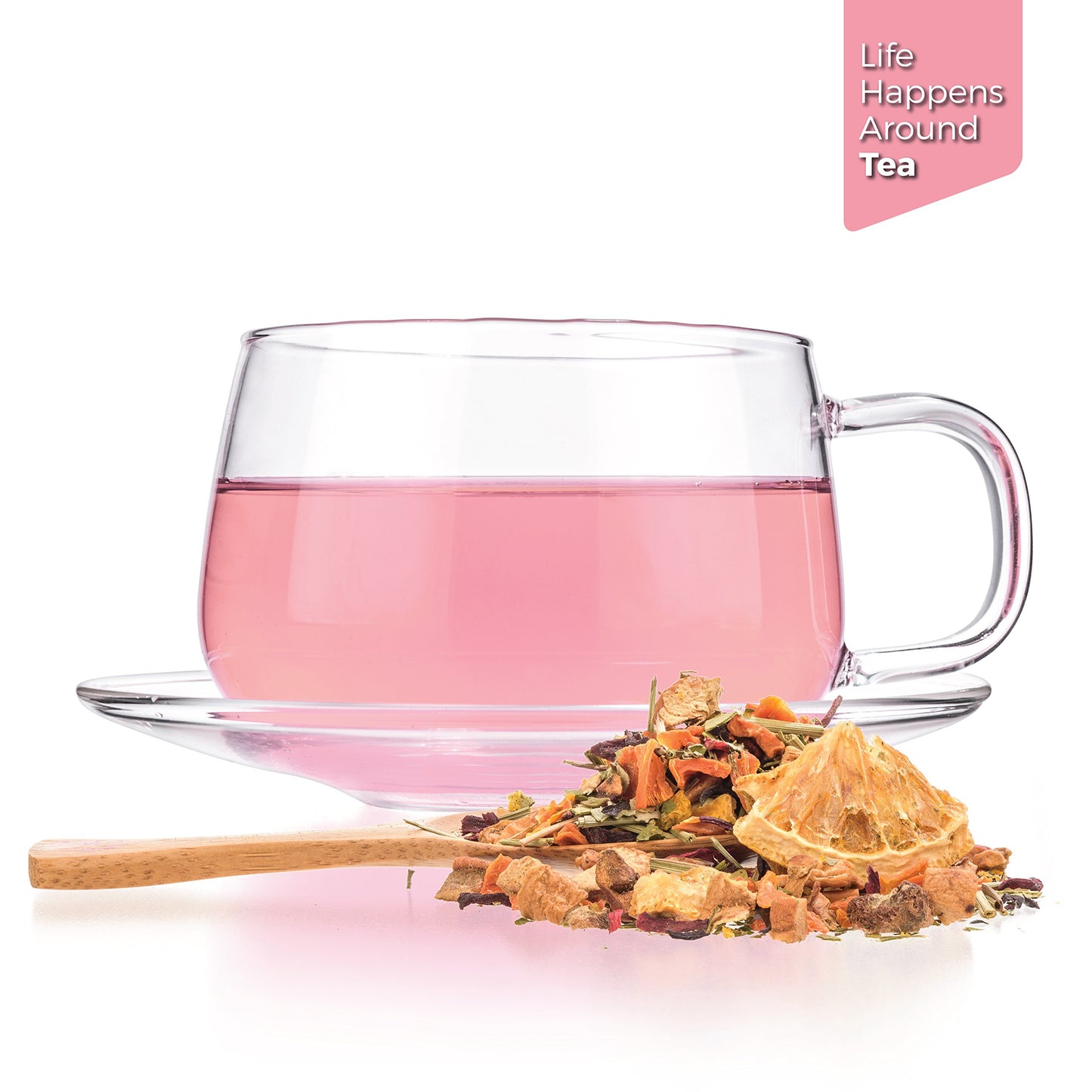 Tealyra Herbal Fruity Loose Leaf Tea Blend - Orange Lemonade - Caffeine-Free - 8 Ounce