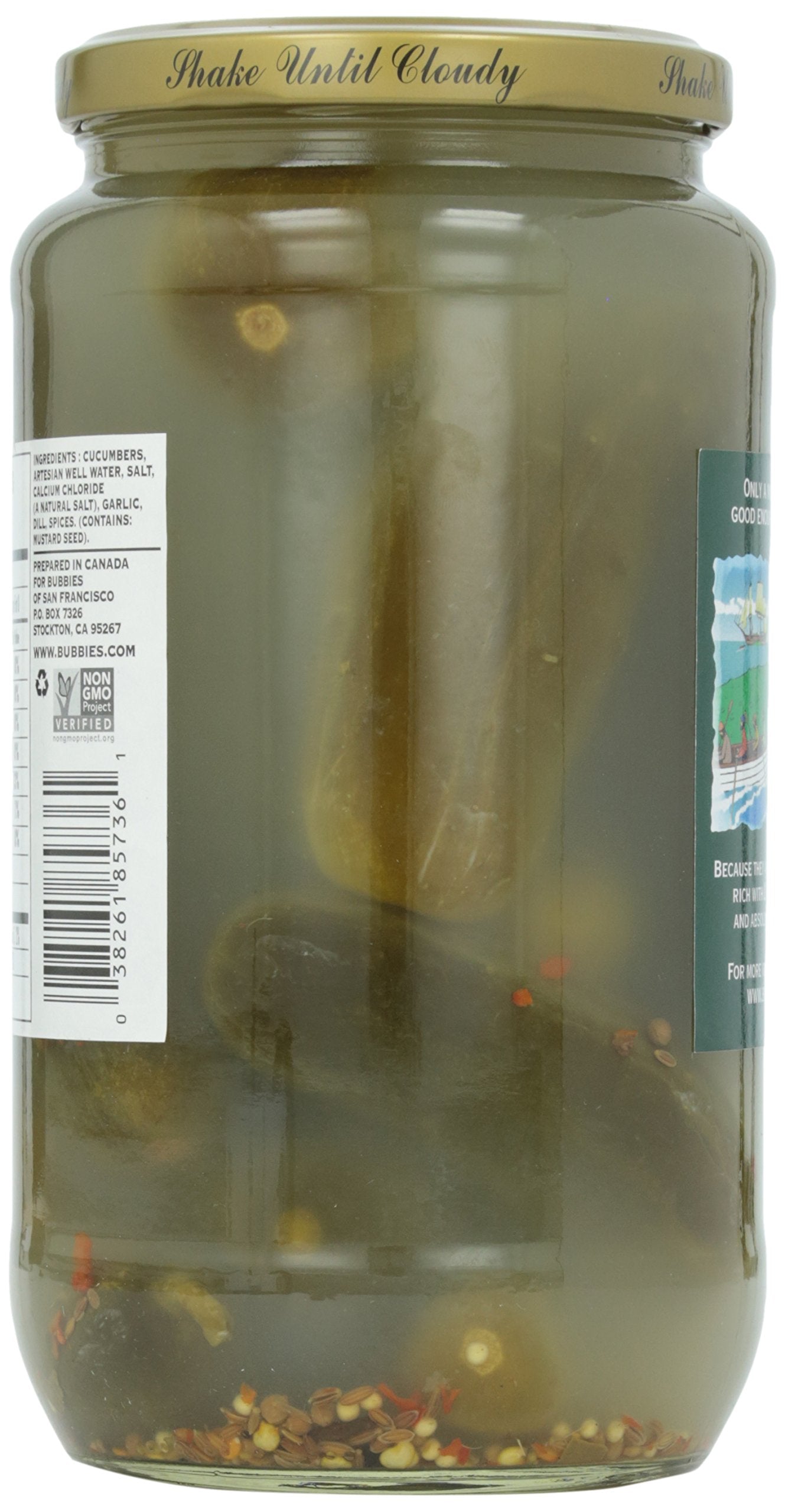 Bubbies, Pickles, Kosher Dills, 33 Oz