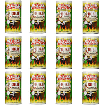 Tony Chachere Creole Seasoning, Bold, 14 Ounce (Pack of 12)