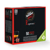 Caffe Vergnano 1882 Espresso Capsules, Arabica Robusta, Intensity 6/10, 50 Ct, Compatible with Nespresso Machines