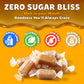 Zolli Caramelz Sugar-Free Candy - Creamy  Chewy  Dye-Free  Keto & Diabetic-Friendly Healthy Candy  Dentist-Approved  for Kids (Apple Green  5 oz)