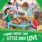 Earths Best Organic Melty Hoops, Bite-Sized Snacks For Babies 8 Months And Up, Spring Veggie, 0.70 Ounce Bags (Pack Of 4)