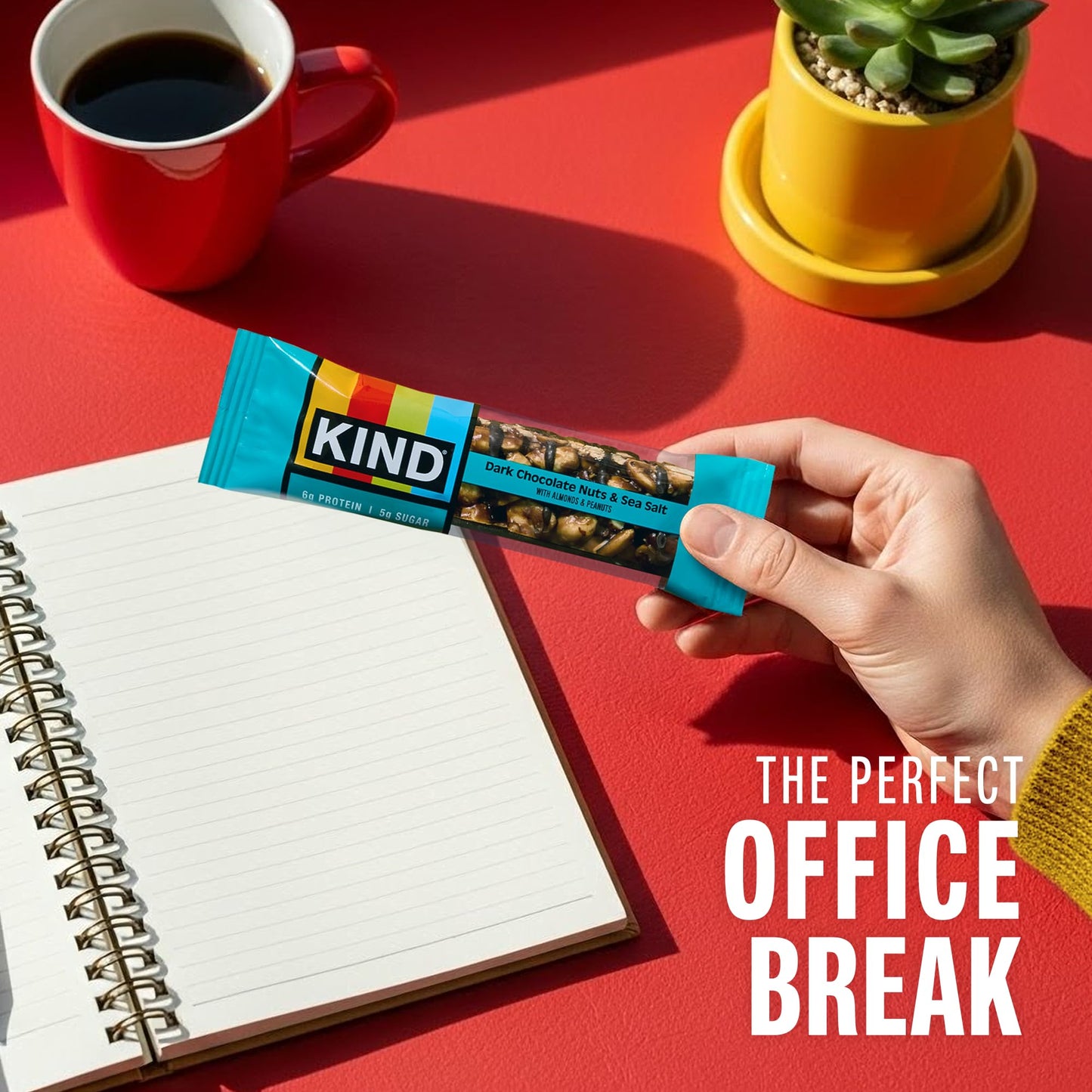 KIND Nut Bars, Favorites Variety Pack, Dark Chocolate Nuts and Sea Salt, Peanut Butter Dark Chocolate, Caramel Almond and Sea Sa
