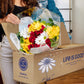 Benchmark Bouquets - Life Is Good Pink (Glass Vase Included), Next-Day Delivery, Gift Mothers Day Fresh Flowers