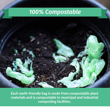 Reli. Compostable 33 Gallon Trash Bags | 40 Count | Astm D6400 | Green | Eco-Friendly | For Compost