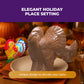 Madelaine Milk Chocolate Turkey Candy - 1 oz Foil-Wrapped Thanksgiving Chocolates - Fun Fall Holiday  & D?cor - 20 Pack Individually Wrapped Turkeys