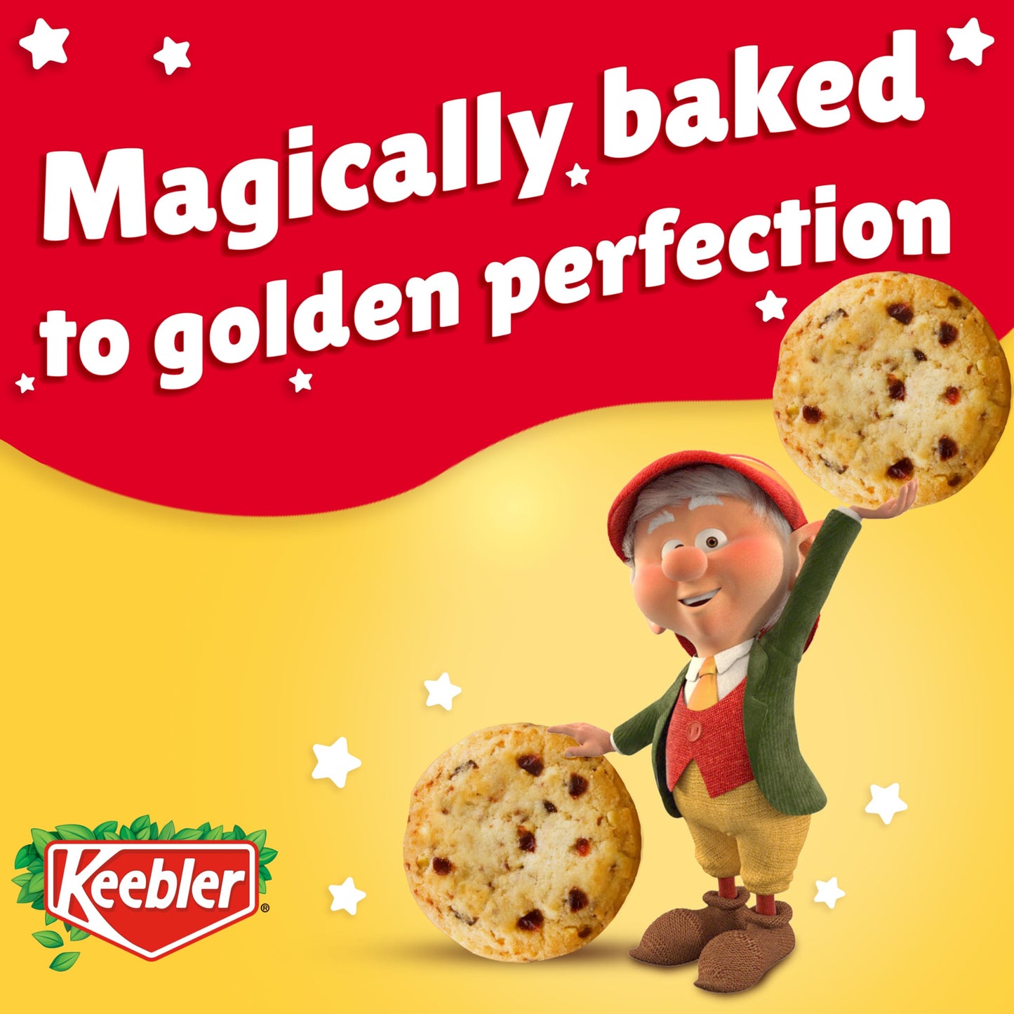 Keebler Sandies Shortbread, Cranberry Almond, 9.9Oz